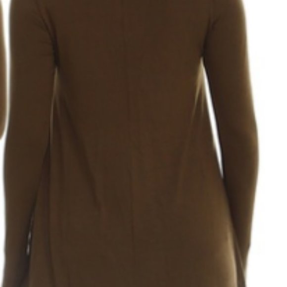 Isaac Liev  Women's Long Sleeve Swing Tunic Top - Picture 3 of 9